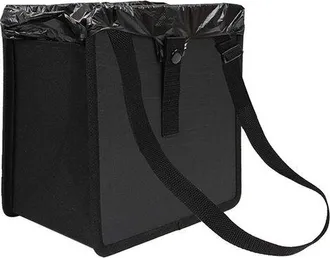 OEM Papelera Para Coche, Plegable, Impermeable, 22x22x14,5 Cm, Negra