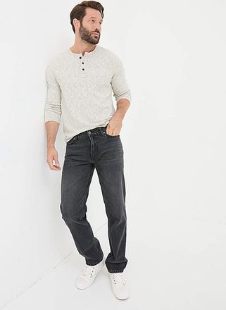 FatFace Washed Denim Jean - Black