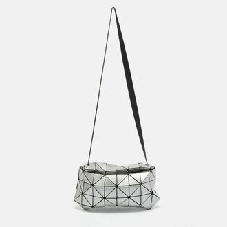 Issey Miyake Bao Bao Carton Grey Pvc Shoulder Bag