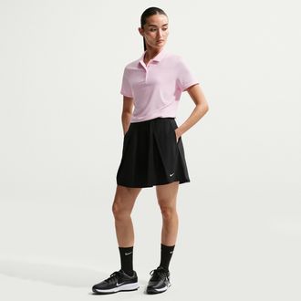 Nike Womens Golf Club Dri-FIT Flouncy Golf Skirt in Black | IH0515-010