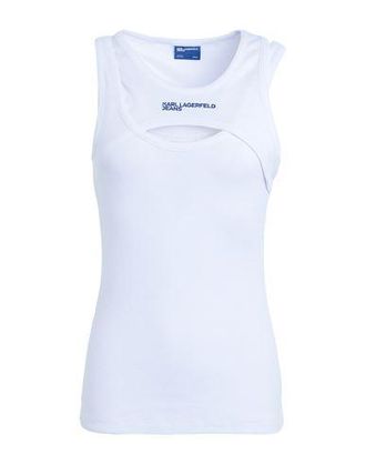 Karl Lagerfeld KLJ LAYERED RIBBED TANKTOP