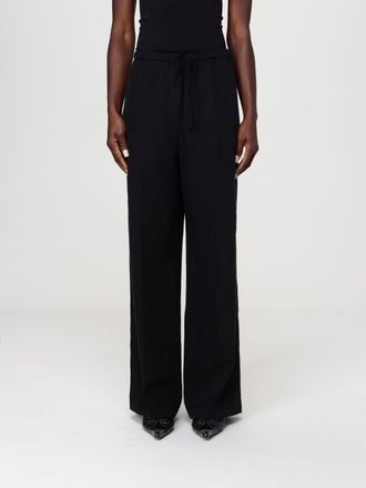 Toteme Pantaloni palazzo Toteme in misto lino con coulisse