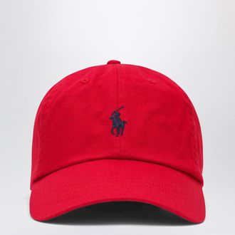 Polo Ralph Lauren Red Baseball Cap With Logo