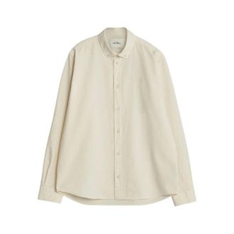 Les Deux Casual Shirts, male, White, Size: XL Hvit Les Deux Konrad Cotton Linen Shirt Skjorte