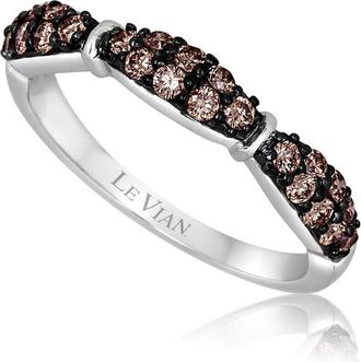 Le Vian Ladies Chocolatier Rings set in 14K Vanilla Gold
