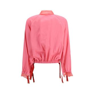 Fendi Womens Multicolor Viscose Bomber Clothing