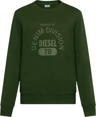 Diesel Unisex Adult Eigendom van Denim Divisie Sweatshirt (Groen)