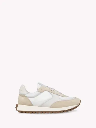 Gianvito Rossi Gravel Sneaker in White Leather at Nordstrom, Size 41.5