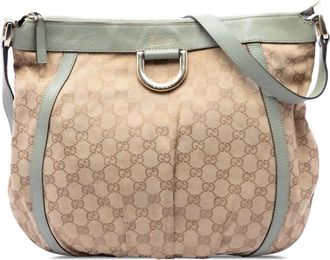 Gucci Pre-owned Gucci GG Canvas Abbey D Ring Crossbody Ladies 6592XC2FY1FK23HT