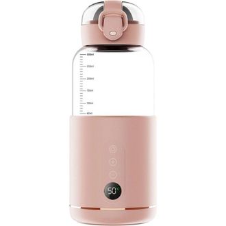 OEM Calentador De Biberones Port&aacute;til - Listo En 8 Minutos - Rosa - 300 Ml - 37 A 55 &deg;c - Usb-c - Inal&aacute;mbrico