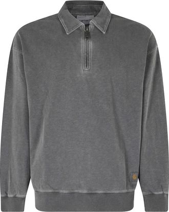 Carhartt Work in Progress Sweatshirt - Heren - Sweatshirts - Zwart - S - Katoen - Hoodies & sweatvesten