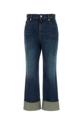 Alexander McQueen Blue Denim Jeans