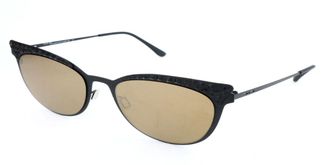 Italia Independent II 0257 009.000 Womens Sunglasses Black Size 54