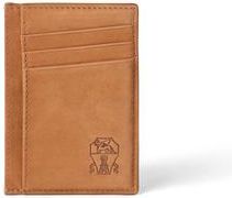 Brunello Cucinelli Nubuck card holder in Cognac at Nordstrom