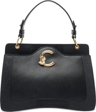 Coccinelle Borsa a spalla con applicazione - Nero