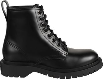 Givenchy Black Lace Up Boots