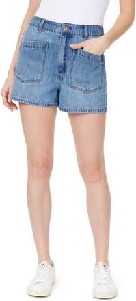 Kensie The Patch Pocket Denim Shorts in Pippa at Nordstrom Rack, Size 10