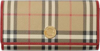 Burberry check wallet - Beige