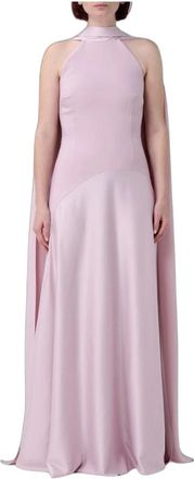 Solace London Cece Maxi Jurk - Dames - Jurken - Roze - Maat: S Poliester