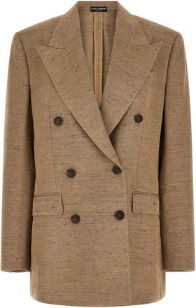 Dolce & Gabbana Mujer, Chaquetas, Marr&oacute;n, Talla: S