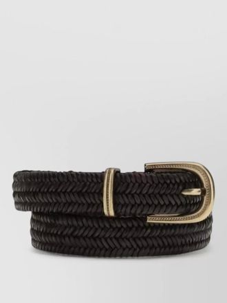 Brunello Cucinelli calf leather belt