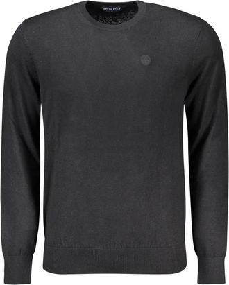 North Sails Long Sleeve Sweater - Heren - Ronde hals truien - Zwart - 2XL - Truien & Vesten
