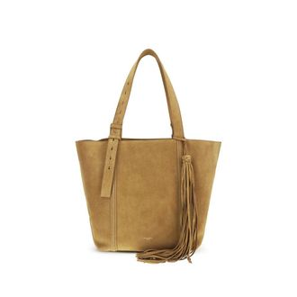 Golden Goose Beige Calf Leather Bos Taurus Shoulder Womens Bag