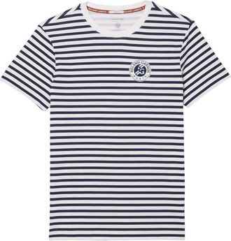 Lacoste Volwassen Unisex Roland Garros Editie Ultra Dry T-Shirt (Wit)