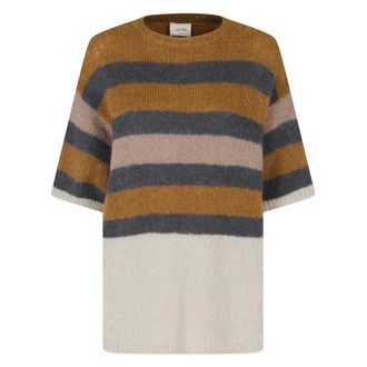 Alysi Dames, Truien, Veelkleurig, Maat: S Mohair