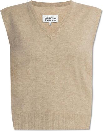 Maison Margiela V-neck Knitted Vest