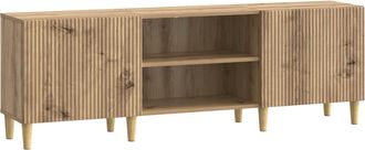 vidaXL Mueble De Tv 150 X 31 X 50 Cm Roble Artisan Vidaxl