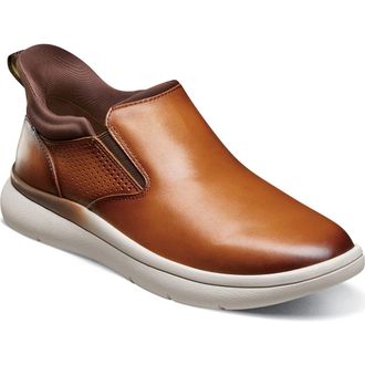 Florsheim Fleet Plain Toe Sneaker in Cognac at Nordstrom Rack, Size 10.5