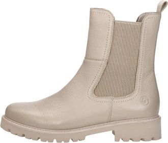 Remonte Enkellaarsjes Plat - Dames - Chelseaboots - Beige - 40 EU - Schoenen