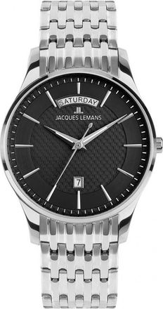 Jacques Lemans 1-2193F Mens London Watch - Silver - One Size