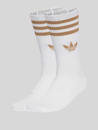 adidas Originals Socken aus Baumwoll-Mix im 3er-Pack in Weiss, Gr&ouml;&szlig;e 40-42