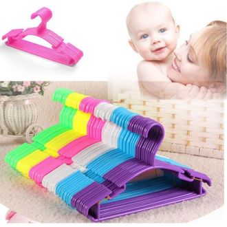 OEM Paquete De 100 Perchas Para Beb&eacute; - Pl&aacute;stico - Rosa