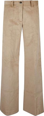 Nine In The Morning Dames, Broeken, Beige, Maat: W27