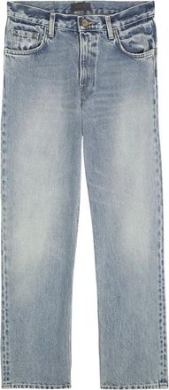 Haikure Lisa Straight Jeans - Dames - Regular Fit Jeans - Blauw - W27 - Katoen - Jeans