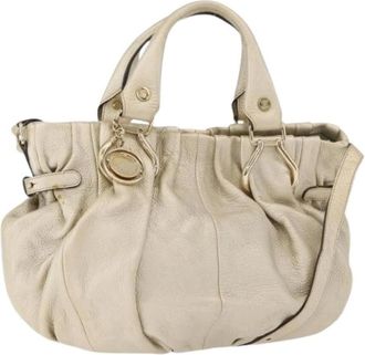 Celine Pre-owned Handbags, female, Beige, Size: ONE SIZE Pre-owned Vintage Hand Bag