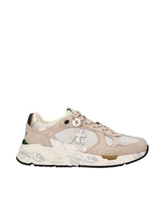 Premiata Modern Beige Sneakers with Distinctive 90s Inspiration