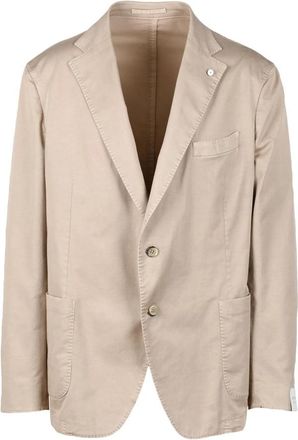 L.B.M. 1911 Jas - Heren - Blazers - Beige - S - Katoen - Jassen