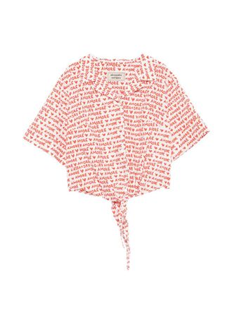 Alessandro Enriquez Alessandro Enriquez Womens Printed Cotton Shirt