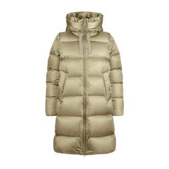 Bomboogie Chaqueta acolchada corte en A - Coats - Mujer - Amarillo - S