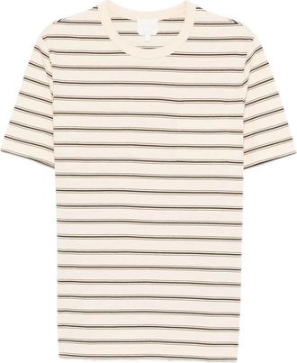A.P.C. A. p.c. Striped Chest-pocket T-shirt
