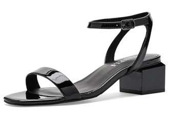 Vaneli Cordie Womens Dress Sandals Black Patent : 10.5 M (B), Leather