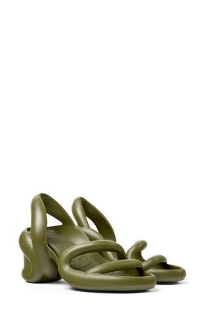 Camper Kobarah Slingback Sandal in Medium Green at Nordstrom, Size 36