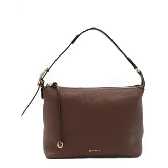 Etro Borsa a spalla in pelle martellata - - Bags - Donna - Marrone - ONE SIZE