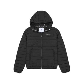 Aquascutum Hooded 100gsm Jacket - Heren - Winterjassen - Zwart - M - Polyester - Jassen