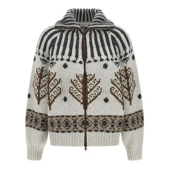 Brunello Cucinelli C&aacute;rdigan de cachemira - Knitwear - Mujer - Multicolor - S