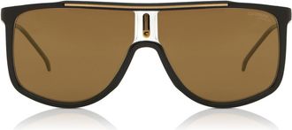 Carrera 1056/S Polarized 2M2/YL Mens Sunglasses Black Size 61